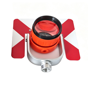 Prisma de alta precisión AK10-2R para estación total con placa de objetivo, desplazamiento de 0 mm, prisma reflectante único para topografía, equipo de topografía - Product Image 1