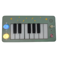 Nouveauté : Clavier en bois au design original avec sac de transport, effets sonores intégrés et lumières LED, norme européenne, pour l'apprentissage musical