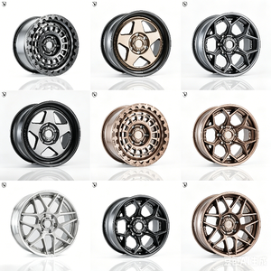 <span class=keywords><strong>Venta</strong></span> Directa de Fábrica de Ruedas de Aluminio Forjado Modificadas con Recubrimiento Completo Negro Mate de 17, 19 y 20 Pulgadas para SUVs - Product Image 4