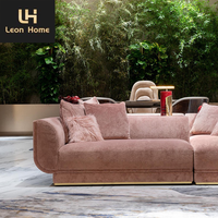 Ensemble de canapés modulaires personnalisés pour salon d'hôtel, meubles de salon, canapé en tissu, meubles de salon modernes, canapé sectionnel