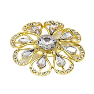 Diamant-Broschenschlüssel eingebrachter Alloy-Sonnenblumen-DIY-Diamantkorsage