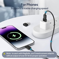 27W 30W SuperSchnelllade-USB-C-Adapter, USB-C-Buchse auf USB 2.0 Stecker, OTG, Nagelneuer USB-C iPhone 17 Ladekonverter aus Aluminium