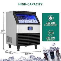 500Kg LZ-05 Quotidienne Maroc Flocon Machine À Glace Ton Machine À Flocon De Glace Scotsman