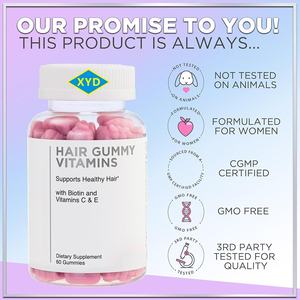 ויטמיני גומי לשיער Aeglewell OEM תומכים בשיער בריא עם ביוטין וויטמינים <span class=keywords><strong>C</strong></span> ו-E לצמיחת שיער, עור וציפורניים - Product Image 5