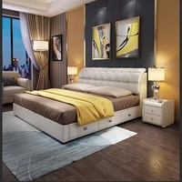 Lit complet de luxe avec rangement intégré, disponible en tailles Queen, Double, King Size et Matrimonial