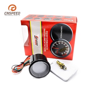 CNSPEED เครื่องวัดอุณหภูมิน้ำ 52 มม. EVO ดิจิตอล LCD สองสีสำหรับรถจักรยานยนต์ - Product Image 5