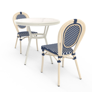 Chaises de bistrot <span class=keywords><strong>parisien</strong></span> modernes en bois massif de qualité commerciale pour l'extérieur, <span class=keywords><strong>le</strong></span> jardin, la terrasse, les hôtels, les restaurants et les cafés - Product Image 6