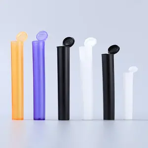 116mm 125mm Plastic CR POP TUBE Packaging Smell Proof Tube Plastic PP Tube  Container Customized Stickers - Buy 116mm 125mm Plastic CR POP TUBE  Packaging Smell Proof Tube Plastic PP Tube Container