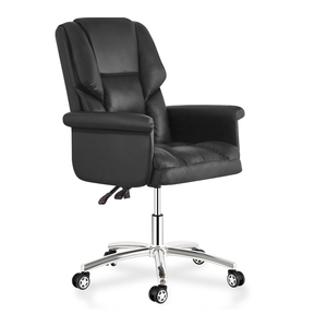 Meilleures ventes 2026, fauteuils de direction ergonomiques confortables, nouveau design, fauteuils de bureau pivotants en cuir PU - Product Image 1