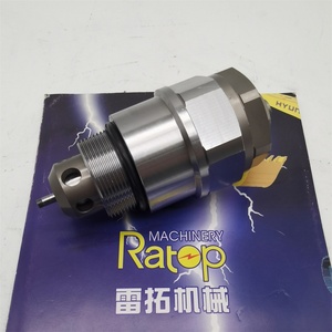 วาล์วนิรภัยแบบดูดคุณภาพสูง 709-90-73100 สำหรับรถขุด PC120-6 วาล์วระบายแรงดัน - Product Image 2