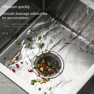 Evrensel paslanmaz çelik kevgir ve süzgeç lavabo filtre ekran mutfak çöp tahliye sepeti sebze havza Metal kevgir - Product Image 1