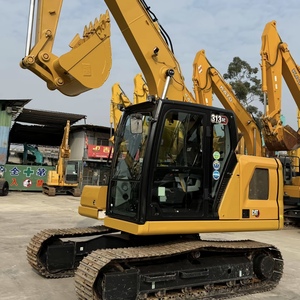 Excavadora de cadenas Cat 313GC usada, motor C4.4 original, excavadora hidráulica mediana de 13 toneladas, máquina de construcción Cat de segunda mano - Product Image 1