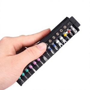 Multipurpose Ratcheting <b>Screwdriver</b> Set 28 In 1 Interchangeable Bit Plastic Handle Matte Finish Diy Tool Kit - Product Image 4