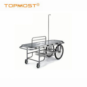Carrito de Transporte Manual de Aleación de Aluminio de Alta Calidad YK-TS021, Carro de Hospital Azul con Capacidad para 600 Libras - Product Image 4