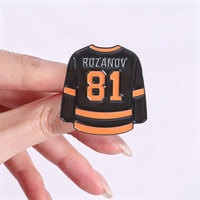 Set Pin Enamel Jersey Kustom Gaya Olahraga Bros Lencana Untuk Penggemar Dan Kolektor