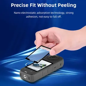 Película Protectora de Pantalla de Vidrio OEM para Insta360 X4/X5, Protector de Pantalla de Vidrio Templado Antirrayaduras, Accesorios para Cámaras de Acción - Product Image 5