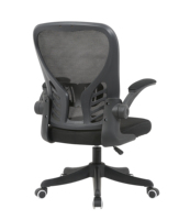 Chaise de bureau ergonomique en tissu maillé, avec appui-tête et accoudoirs réglables, moderne et confortable pour le bureau à domicile et l'ordinateur - Offre Spéciale