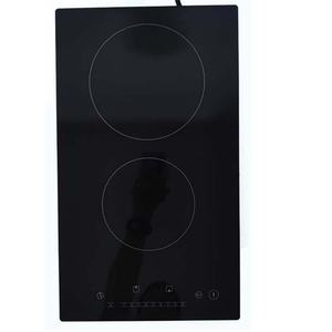 Cualquier olla se puede usar con la estufa eléctrica infrarroja de 2 quemadores con pantalla táctil, control digital y placa de cerámica. - Product Image 1