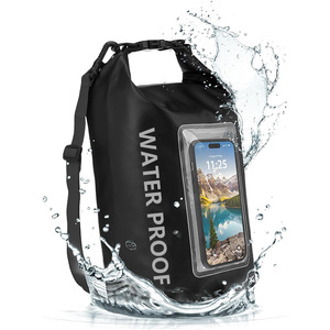Sac étanche en PVC 500D avec bandoulière, sac à dos étanche pour téléphone à écran <span class=keywords><strong>tactile</strong></span>, pochette pour téléphone 2L, vente en gros - Product Image 4