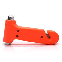 Martillo Multifuncional para Romper Ventanas de Automóviles, Martillo de Seguridad para Escape de Emergencia, Martillo de Seguridad para el Hogar