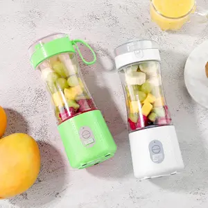 NPOT güzel şişe taşınabilir meyve sıkacağı bardağı 500ml elektrikli karıştırıcılar yıkama şarj edilebilir otomatik Mini kişisel taşınabilir Blender sıkacağı