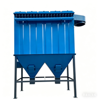 Collecteur de poussière industriel robuste pour l'extraction des fumées de découpe et de soudage des métaux, usine de traitement mécanique