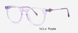 Montature per Occhiali da Vista per Bambini in Acetato alla Moda, Montature in Plastica per Occhiali da Vista - Product Image 4