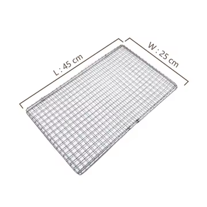 סל ברביקיו חם, רשת גריל ברביקיו חיצונית, עם אביזרי ברביקיו ידית עץ - Product Image 4