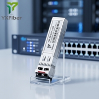 Module SFP YXFiber SFP+ 10Gb/s DWDM 40km C47 DOM Duplex LC SMF 1539.77nm Transceiver Optique Fibre Optique Industriel SFP