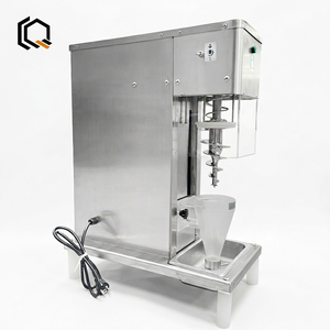 Ice Cream Mixer Blender Machine Stainless Steel High Productivity New for Frozen Yogurt and Fruit Ice Cream Syrup - Product Image 1