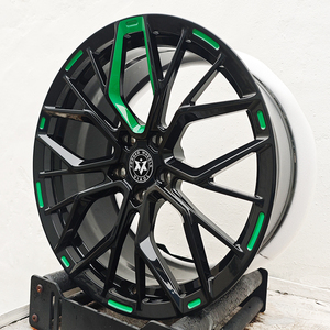 ล้อแม็กซ์อัลลอยด์ Viaol ขนาด 17 18 19 20 21 22 นิ้ว สีดำเงา ลายหลายก้าน สำหรับรถยนต์ PCD 5x112 5x114.3 เหมาะสำหรับ Audi VW Golf BYD <span class=keywords><strong>zeek</strong></span> - Product Image 6