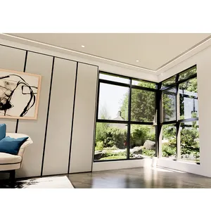 Aislamiento aislante de vidrio aislante para espacios públicos de aluminio deslizante con certificado Ce de <span class=keywords><strong>ventanas</strong></span> de nuevo diseño - Product Image 6