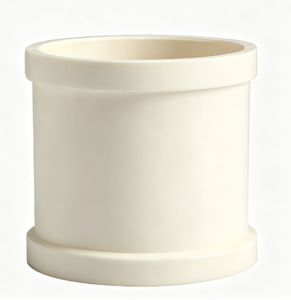 Acoplamiento de Drenaje de PVC, Conector de Tubería de Plástico de Tamaño Completo para Sistema de Drenaje de Aguas Residuales - Product Image 4
