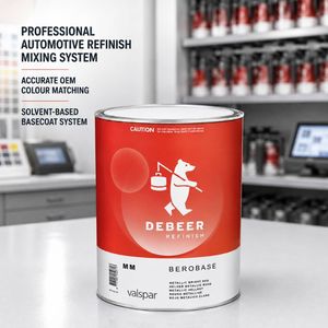 DeBeer BeroBase 500 MM500 OEM Basecoat para Mezcla de Colores, Sistema de Pintura Automotriz con Solvente - Product Image 2