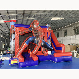 Vendita calda gonfiabile ragno uomo che rimbalza casa gonfiabile rimbalzo gonfiabile scivolo gonfiabile castello gonfiabile per i bambini - Product Image 3