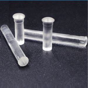 LED Light Pipe Plastic PC Dia 1.5mm 2mm 2.5mm 2.6mm 3.0mm 3.5mm 3.8mm 4.0mm 5mm 5.8mm Round Head LED Light Guide Pipe - Product Image 1