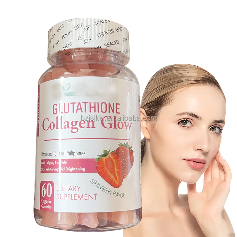 OEM Factory Healthcare Supplements Top Brightening Skin Whitening L- Glutathione Collagen Glow Gummies Supplements Philippine| Alibaba.com