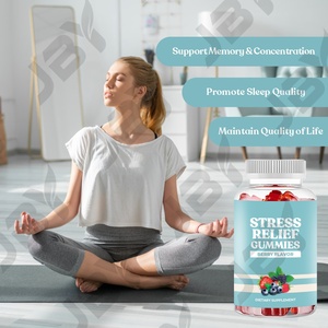 JBY 美味放松减压软糖，含有草本提取物，提供情感支持、促进平静和更好的休息 - Product Image 5