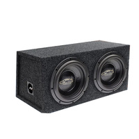 Caja Ported para Subwoofer Doble de 10/12 Pulgadas Diseño de Caja para Subwoofer Doble de Coche Caja para Subwoofer Doble de 10