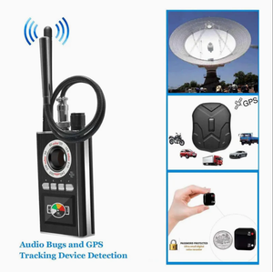 Anti Spy <strong>Camera</strong> Hidden <strong>Bug</strong> RF signal Detector with <strong>Detection</strong> Range 2.<strong>4</strong> G: 10 M2 (standard 10mw) 1.2G: 15 M2 (standard 10mw) - Product Image 3