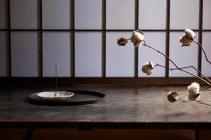 Bâton d'encens japonais Kyoto quatre saisons emballage de boîte-cadeau faible type de fumée bois de santal naturel parfum japonais en gros - Product Image 5