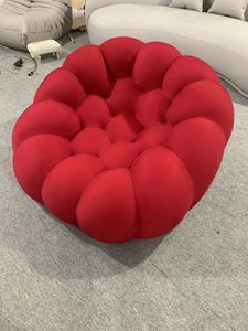 Mobilier de Salon de Luxe Canapé Tissu Velours Roche Bobois Bubble, Chesterfield Modulaire Teddy Relax avec Éponge, 3 Places - Product Image 2