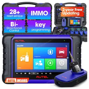 Autel maxiim เครื่องสแกนวิเคราะห์ปัญหากุญแจ IM508 XP200ทุกระบบ OBD2 IM508S วินิจฉัยรถยนต์