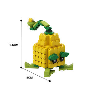 Jeu vidéo GoldMoc Chou-pult et Kernel-pult Building Block Sets <span class=keywords><strong>PVZ</strong></span> 2 Kid Toy Plastic Block Bricks - Product Image 6