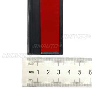 Universal Pair Rubber Car Mudguard <b>Trim</b> <b>Wheel</b> <b>Arch</b> Protection Moldings for Most Cars Trucks SUVs Car Styling Moulding 1.5Mx3.8CM - Product Image 5