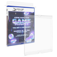 Transparent PET Boîte De Protection Cas Affichage Manchon Protecteur pour PS4 PS3 PS5 Jeux Cartouche DVD Disque Boîte Cas Couverture