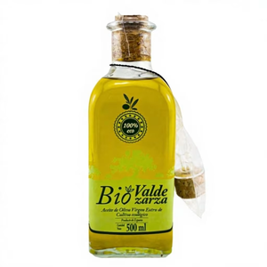 Aceite de Oliva Virgen Extra 100% Puro Orgánico Valdezarza, Botella de Vidrio de 500 ml, Prensado en Frío, Español, Montes de Toledo, Frutal, Verde - Product Image 1