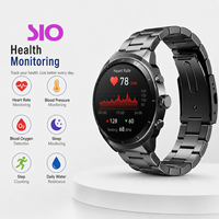 Reloj Inteligente con Resolución de 466*466, Monitor de Frecuencia Cardíaca, Presión Arterial, Oxígeno en Sangre, Monitor de Sueño, Reloj Inteligente de Fitness con Batería de 350 mAh