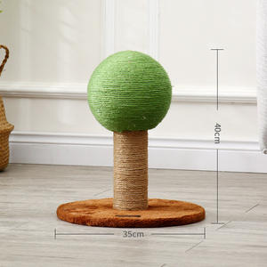 Poteau à gratter vertical en sisal, résistant aux rayures, protection du canapé, cadre d'escalade debout, jouet pour animaux de compagnie - Product Image 6