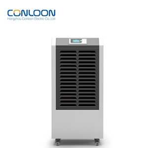 China Wholesale Automatic Defrost 158Pints <b>Portable</b> Dehumidifier CL-90H With Push Handle Industrial Dehumidifier - Product Image 1